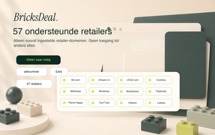 Ondersteunde retailerpagina’s